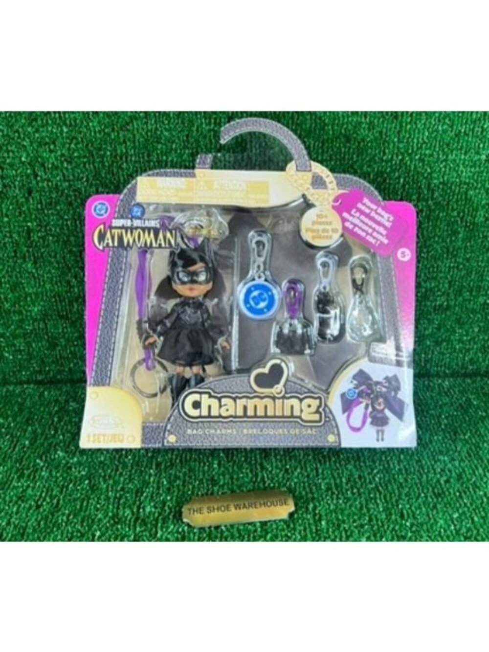 Jakks DC Catwoman Charming Doll Bag Charm with Accessories Toy BRAND NEW